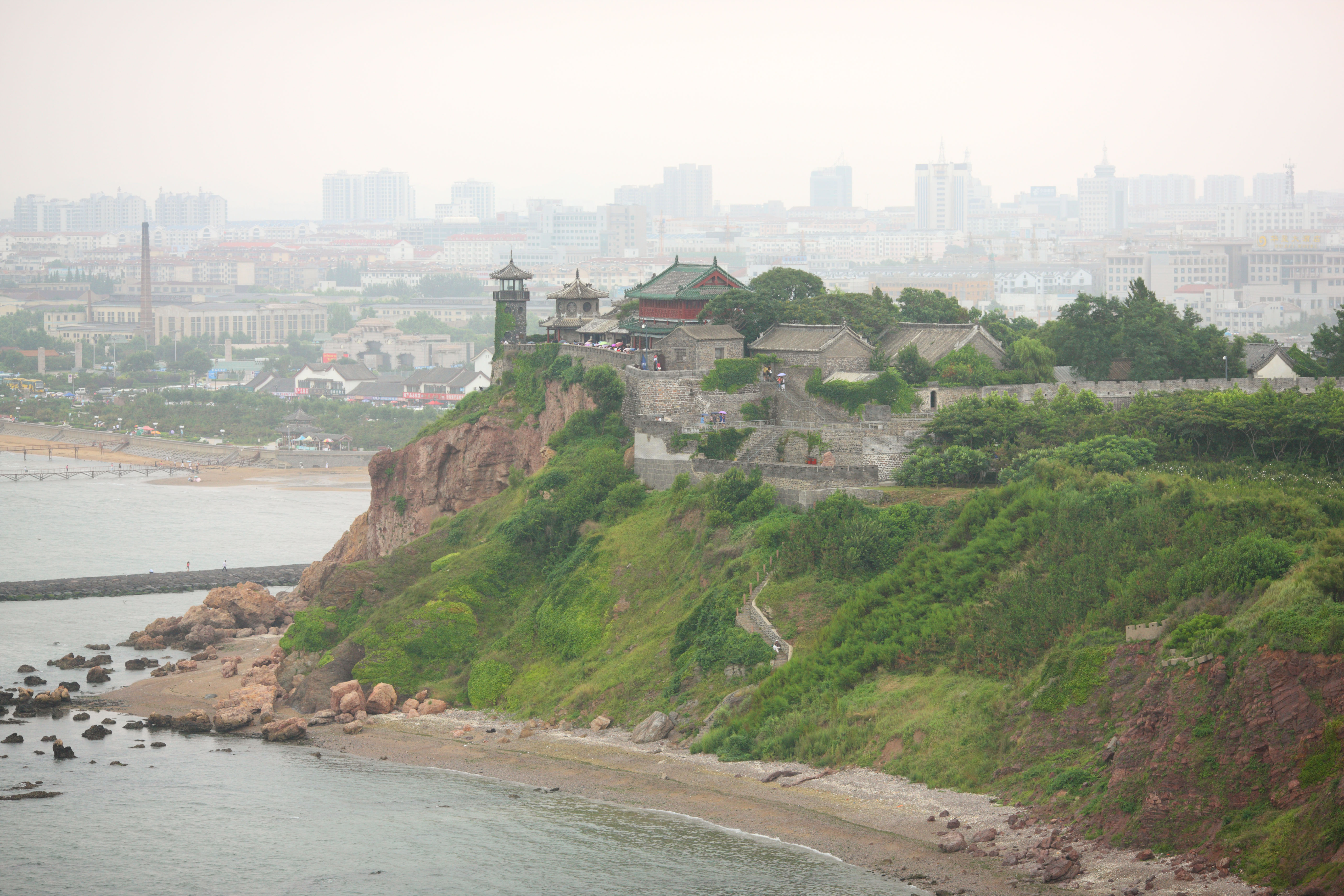 photo,material,free,landscape,picture,stock photo,Creative Commons,Penglai Pavilion, mirage, lofty building, Chinese food, sightseeing spot