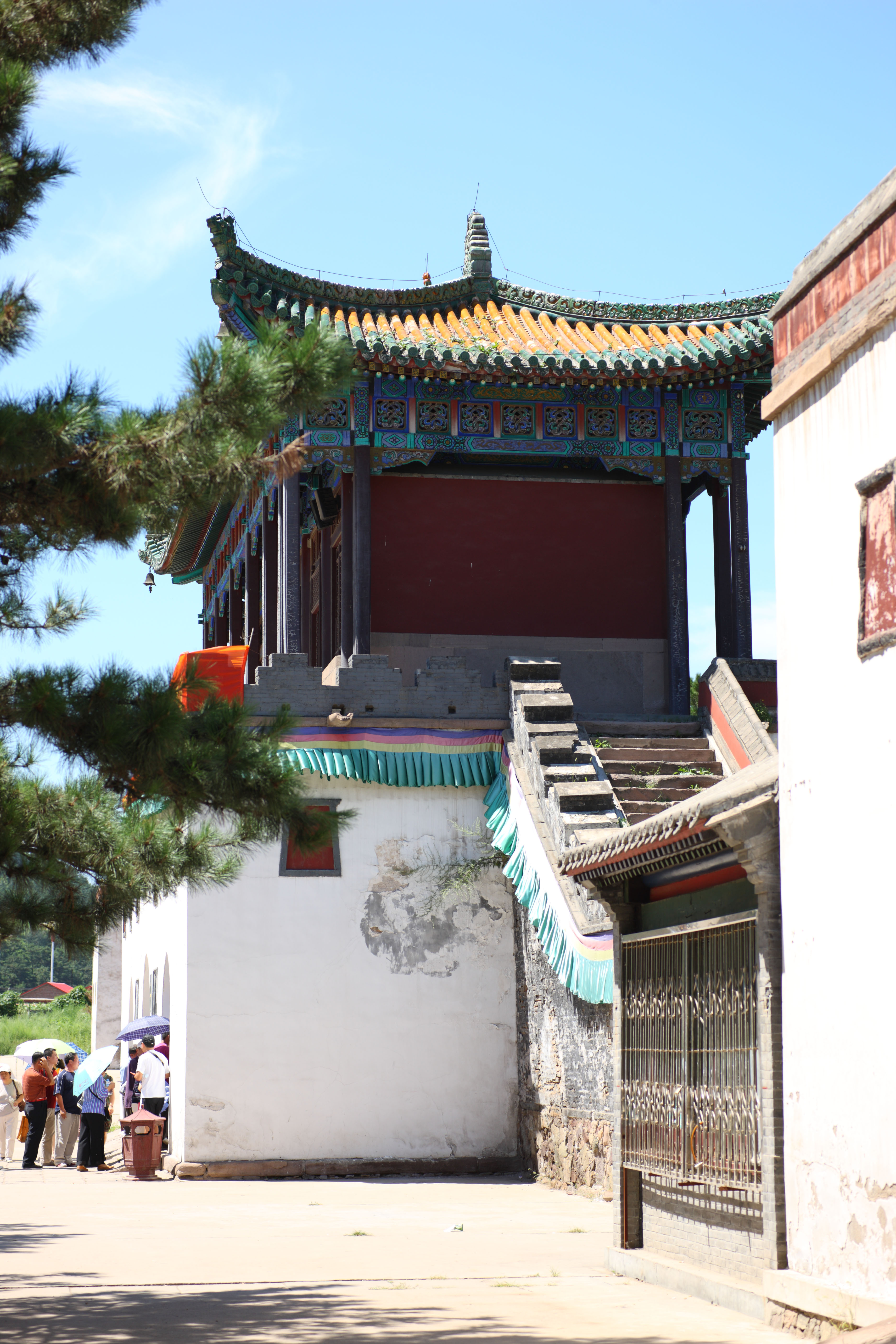 photo, la matire, libre, amnage, dcrivez, photo de la rserve,Le PutuoZongchengTemple porte principale d'un temple bouddhiste, Tibet, Chaitya, mur blanc, La porte principale d'un temple bouddhiste