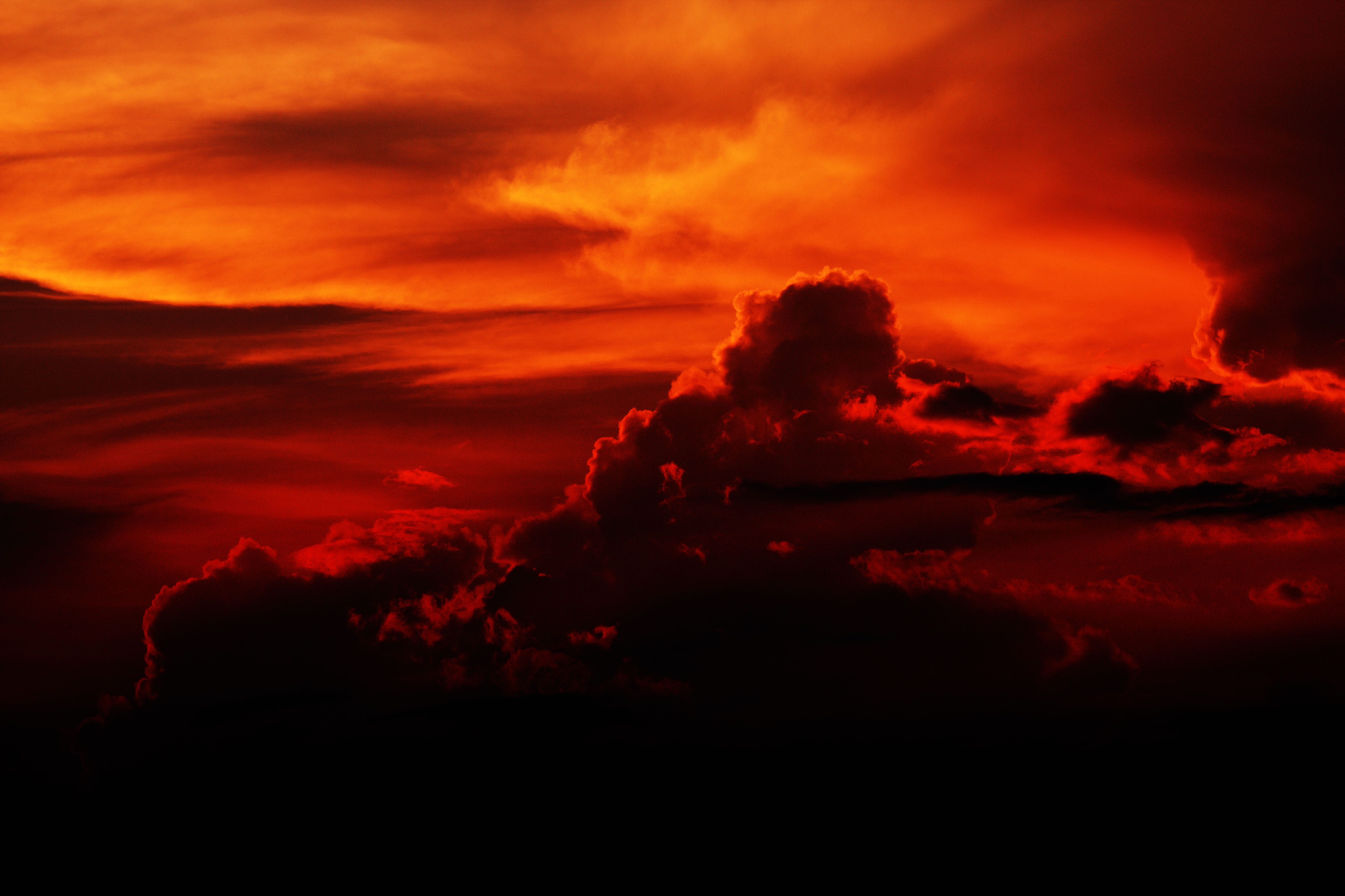 photo,material,free,landscape,picture,stock photo,Creative Commons,The sunset clouds, cloud, At dark, I am crimson, Brightness