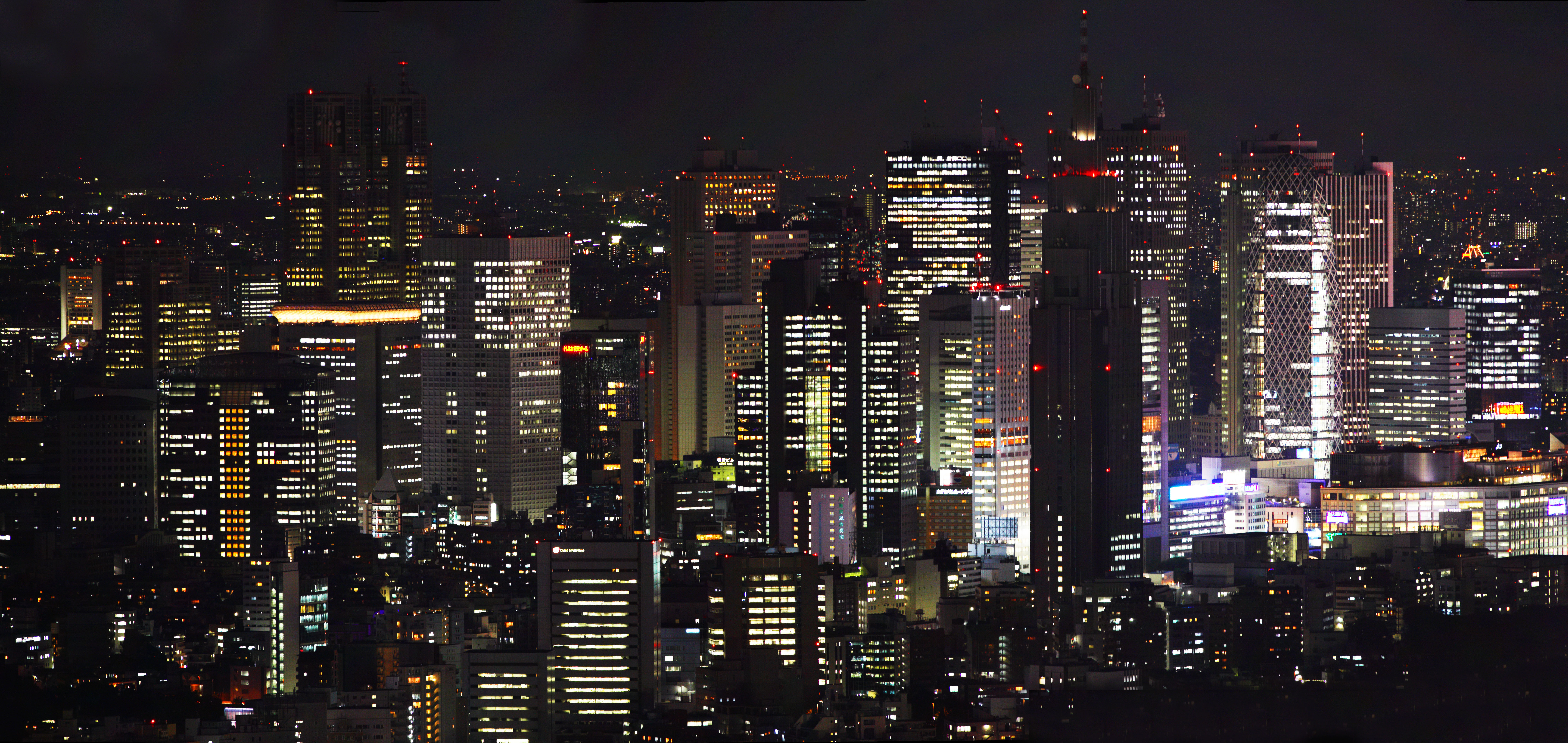 ゆんフリー写真素材集 No 106 新宿の夜景 日本 東京