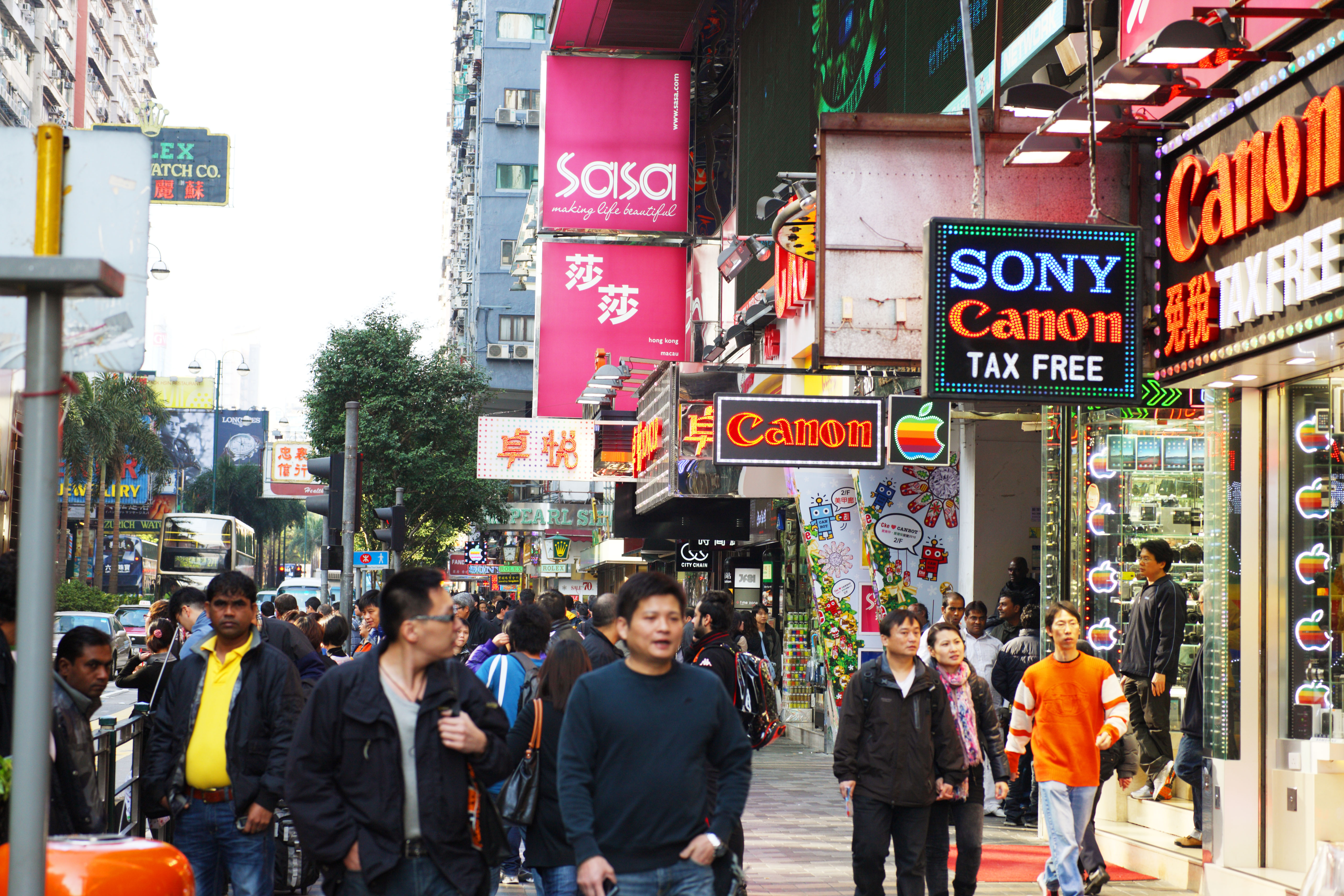 photo,material,free,landscape,picture,stock photo,Creative Commons,According to Hong Kong, SONY, signboard, store, 