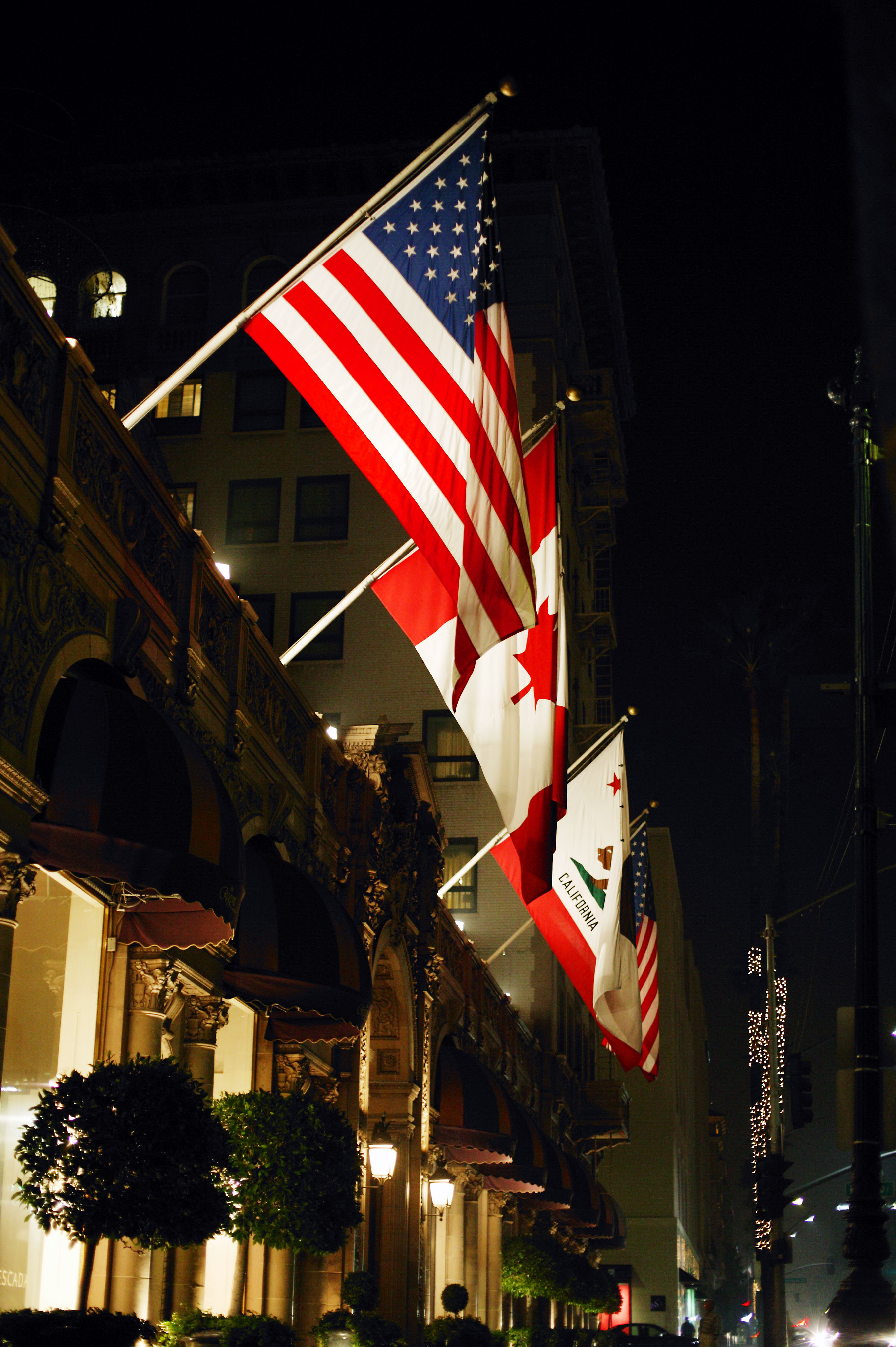 ゆんフリー写真素材集 No 1664 アメリカ国旗 アメリカ ロサンゼルス