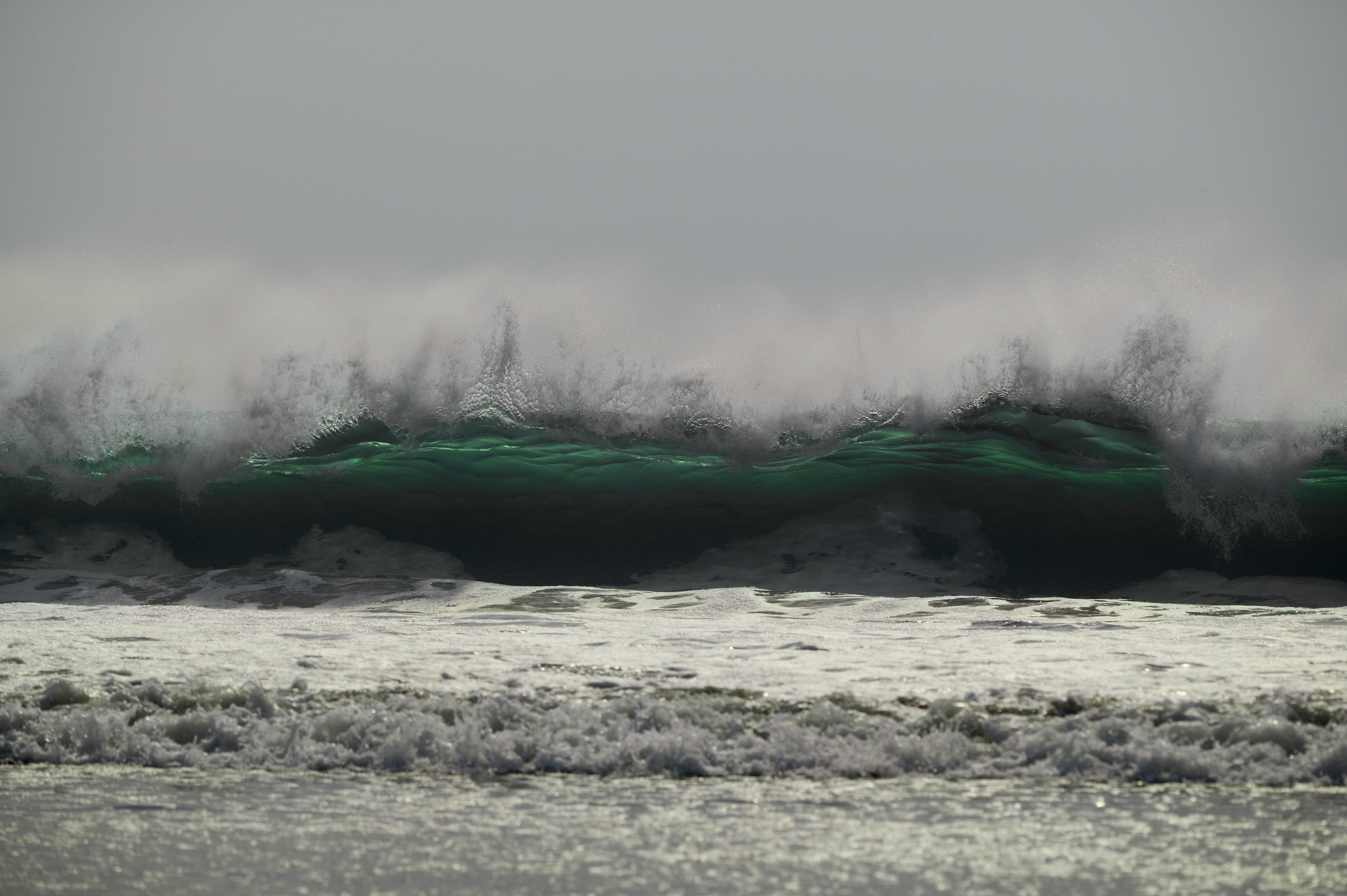 photo,material,free,landscape,picture,stock photo,Creative Commons,Emerald wave, wave, sea, , 