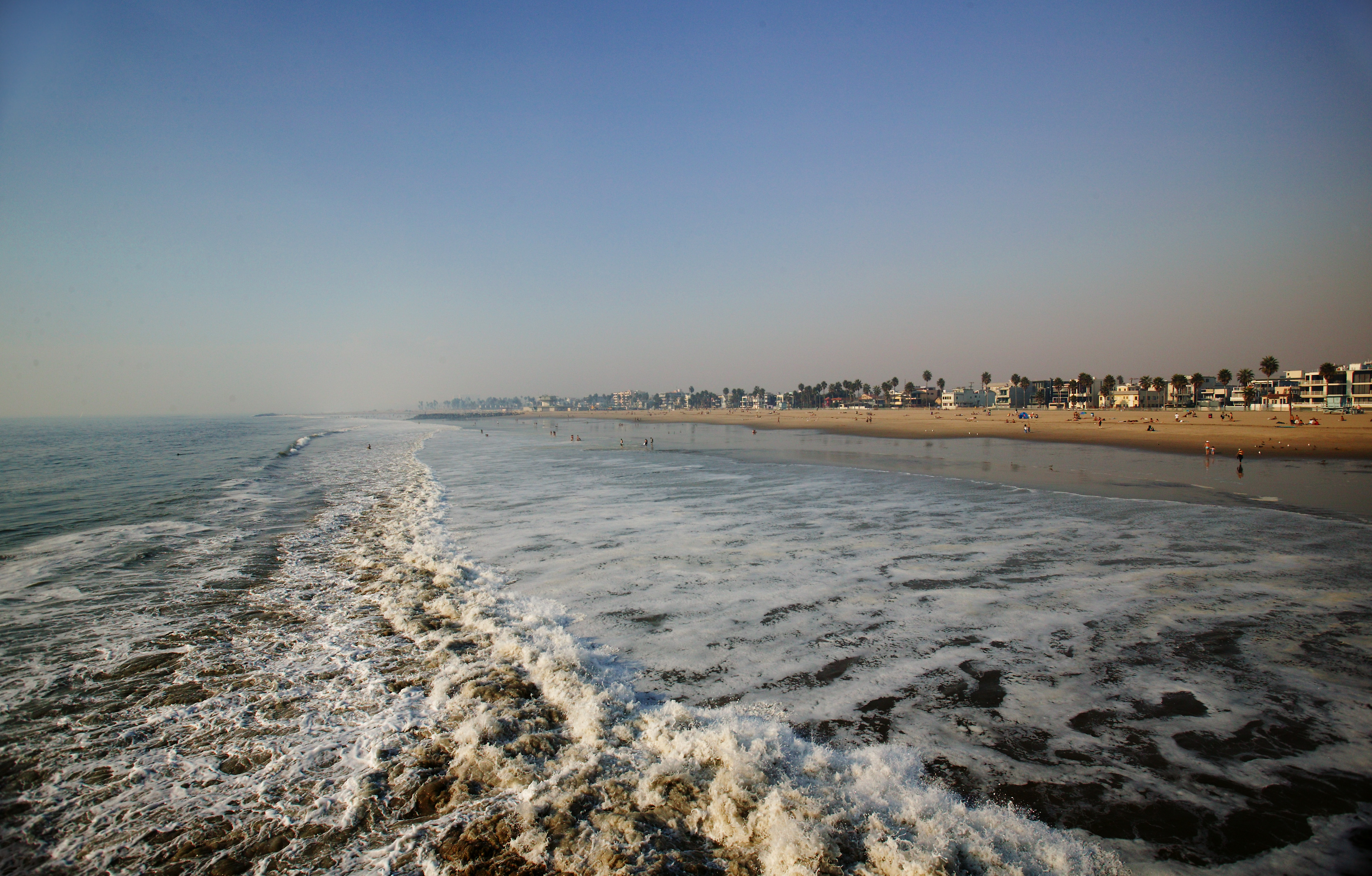 fotografia, materiale, libero il panorama, dipinga, fotografia di scorta,Ricorso di Spiaggia lungo, onda, mare, spiaggia sabbiosa, villa