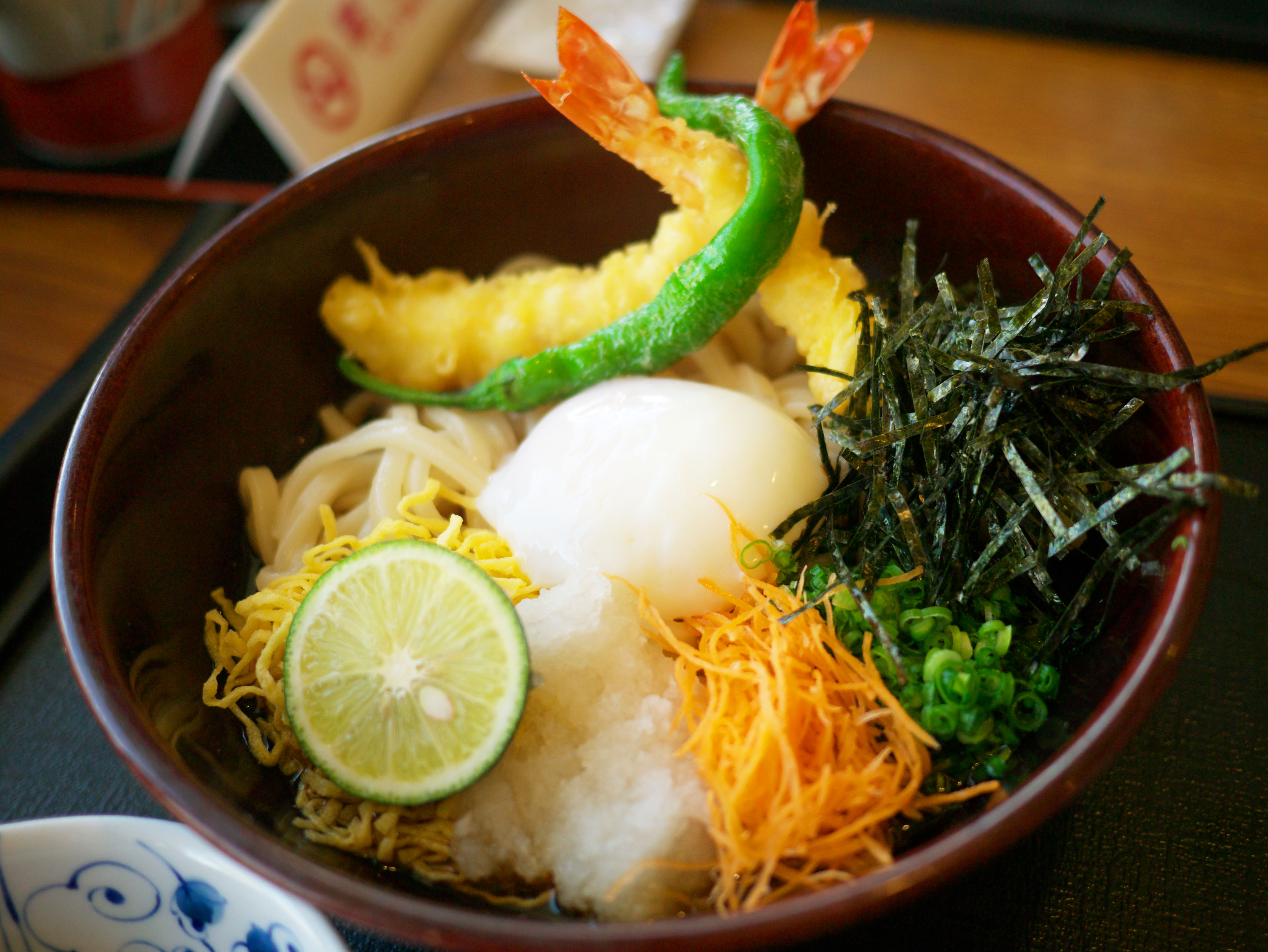 photo,material,free,landscape,picture,stock photo,Creative Commons,Cold udon noodles with vegetable tempura, , , , 