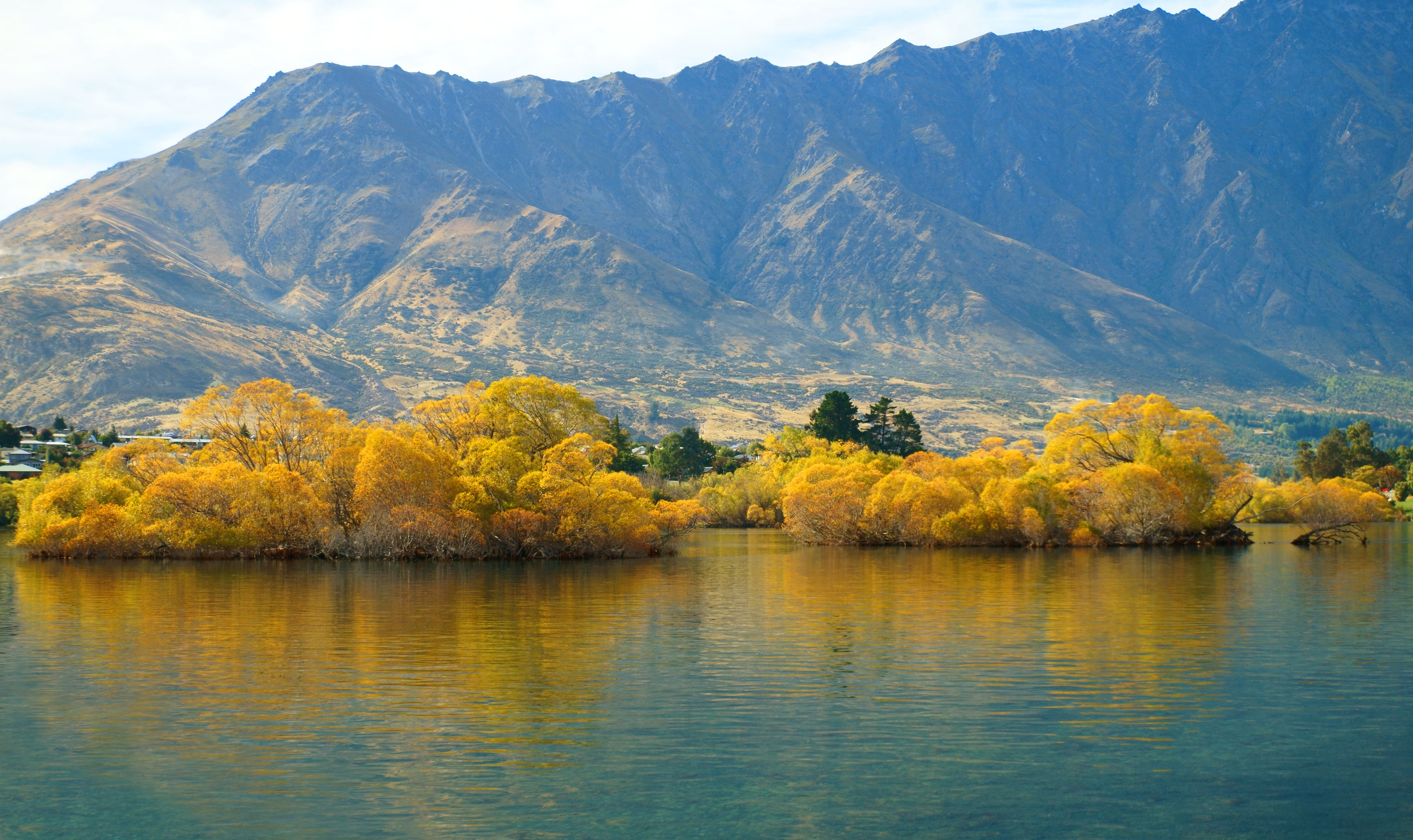photo,material,free,landscape,picture,stock photo,Creative Commons,In the fall of Lake Wakatipu, , , , 