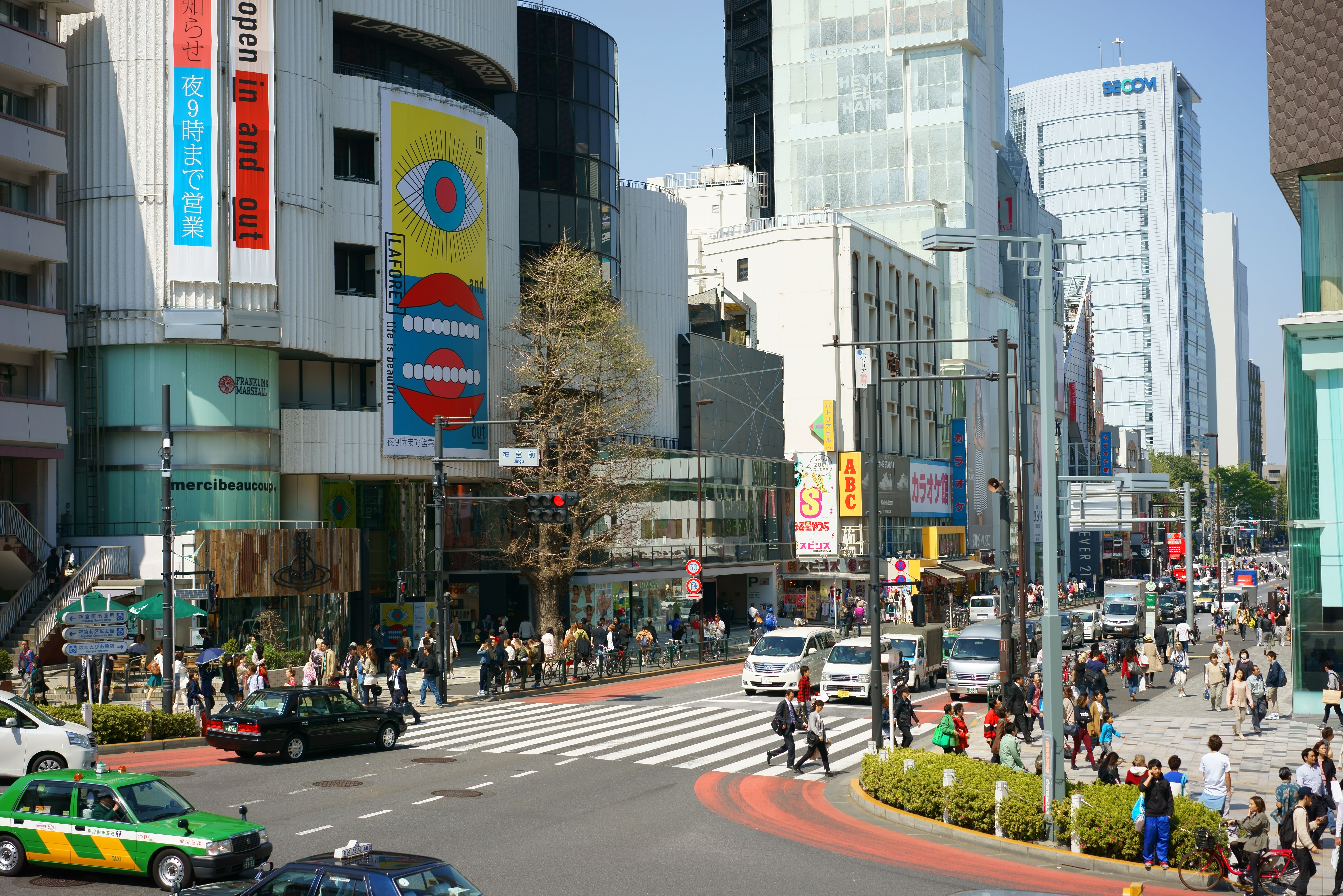 ゆんフリー写真素材集 No 原宿 表参道 日本 東京