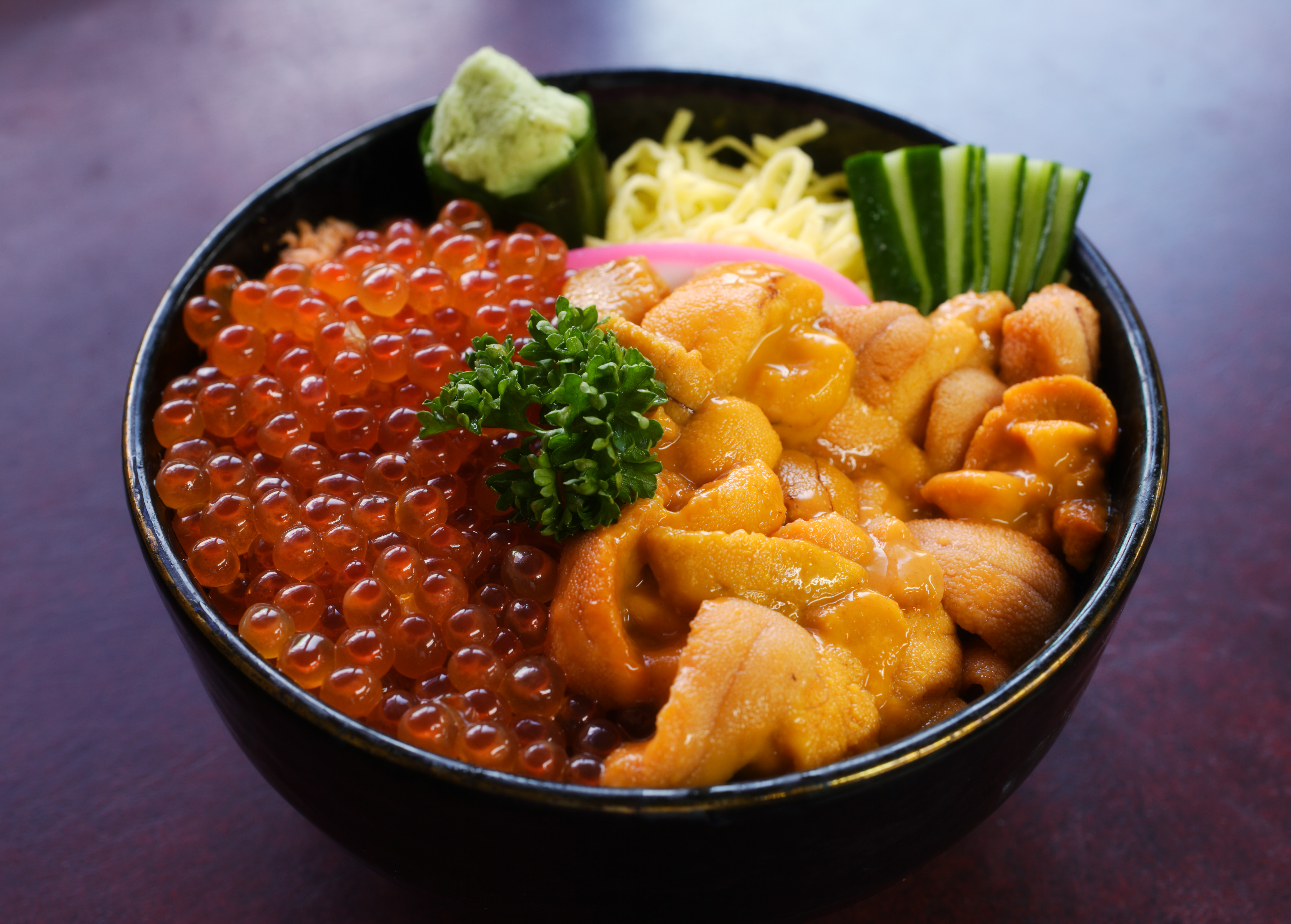 photo,material,free,landscape,picture,stock photo,Creative Commons,Seafood bowl, seurchin, , No matter how, Salmon roe
