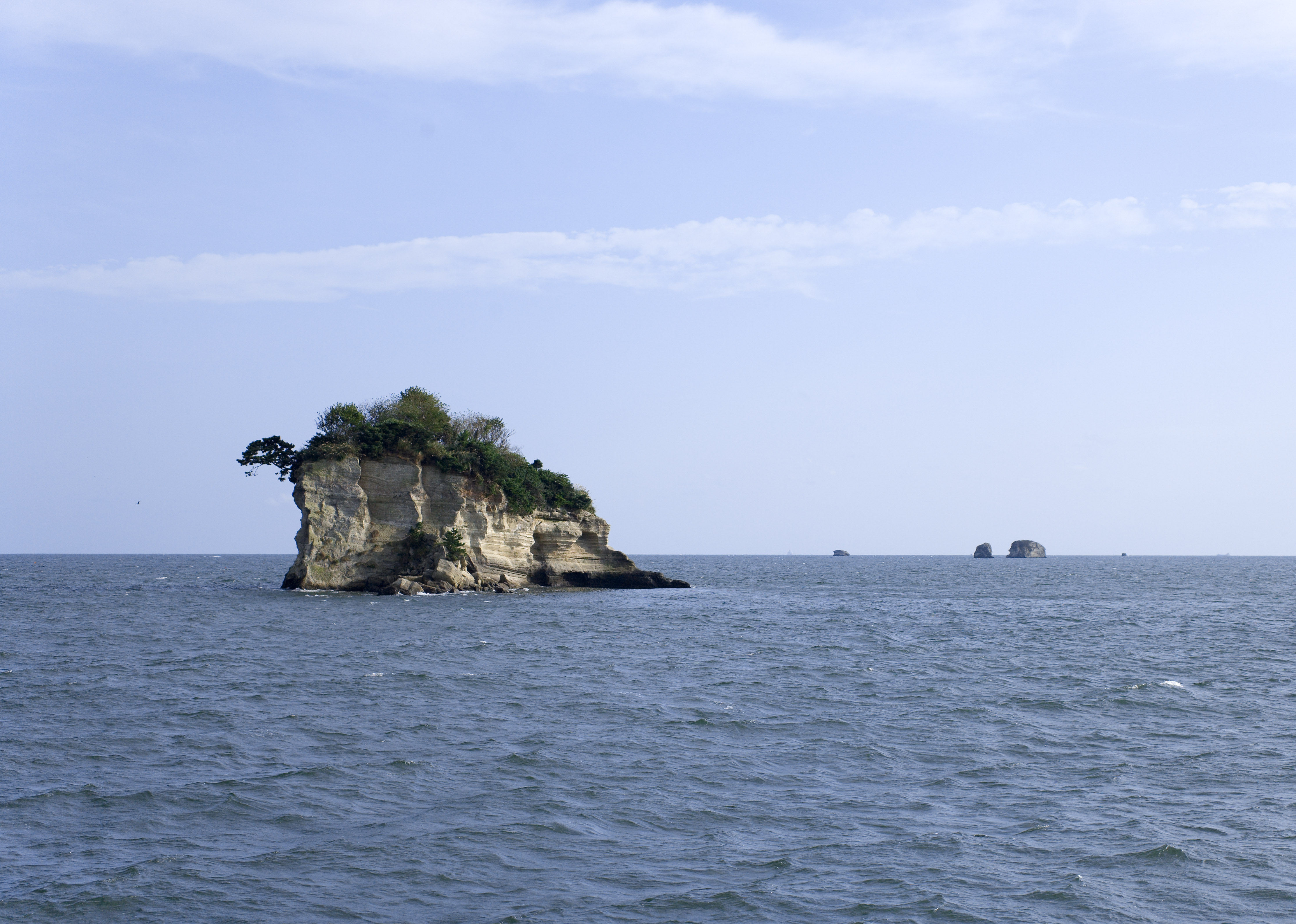 photo,material,free,landscape,picture,stock photo,Creative Commons,Three most beautiful views in Japan Matsushima, island, blue sky, cloud, The sea