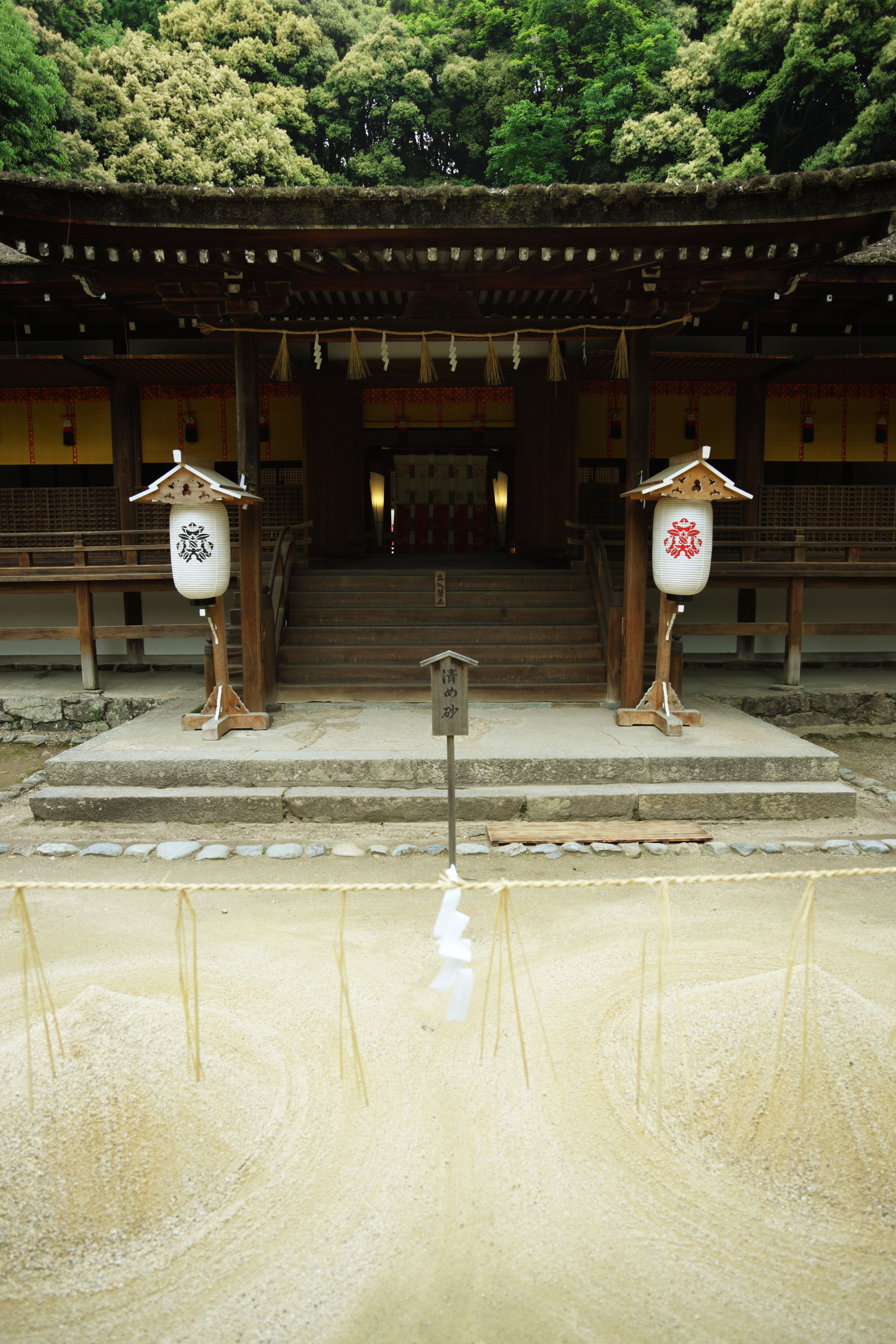 foto,tela,gratis,paisaje,fotografa,idea,Es un santuario santuario primero sintosta en Uji, Arena de limpieza, Shinto, Sandpile ceremonial, Objeto de espritu - morada