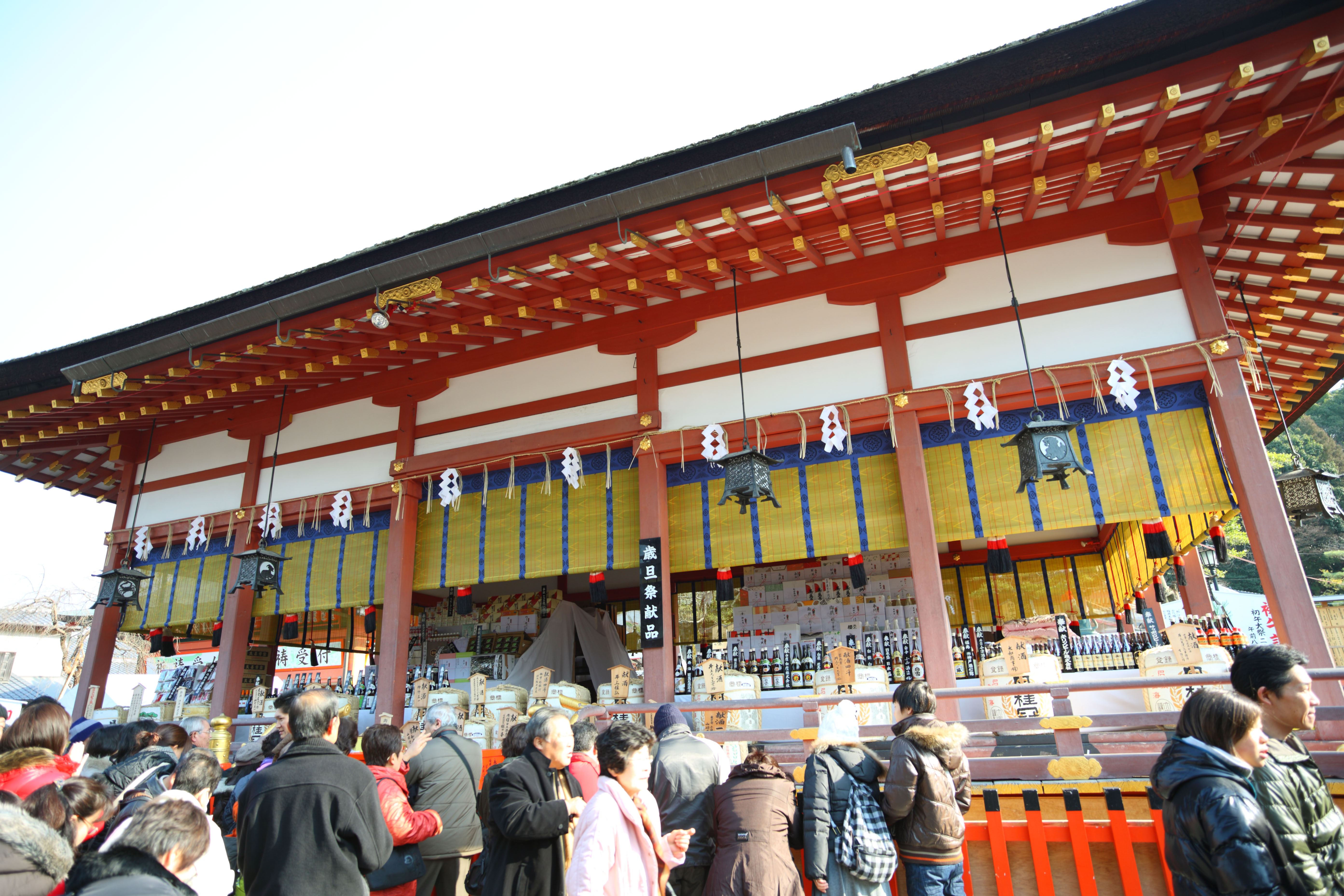 photo, la matire, libre, amnage, dcrivez, photo de la rserve,Fushimi-Inari Taisha temple, La visite de nouvelle anne  un temple shintoste, La crmonie de nouvelle anne, Inari, renard