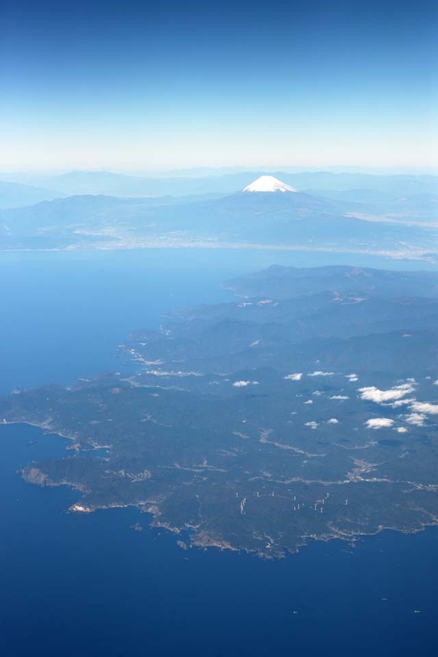photo,material,free,landscape,picture,stock photo,Creative Commons,Mt. Fuji, Gulf of Suruga, Mt. Fuji, Cape Iro-zaki, Izu Peninsula