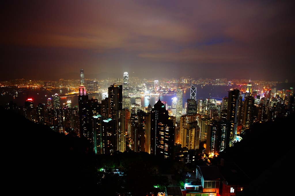 ゆんフリー写真素材集 No 100万ドルの夜景 中国 香港