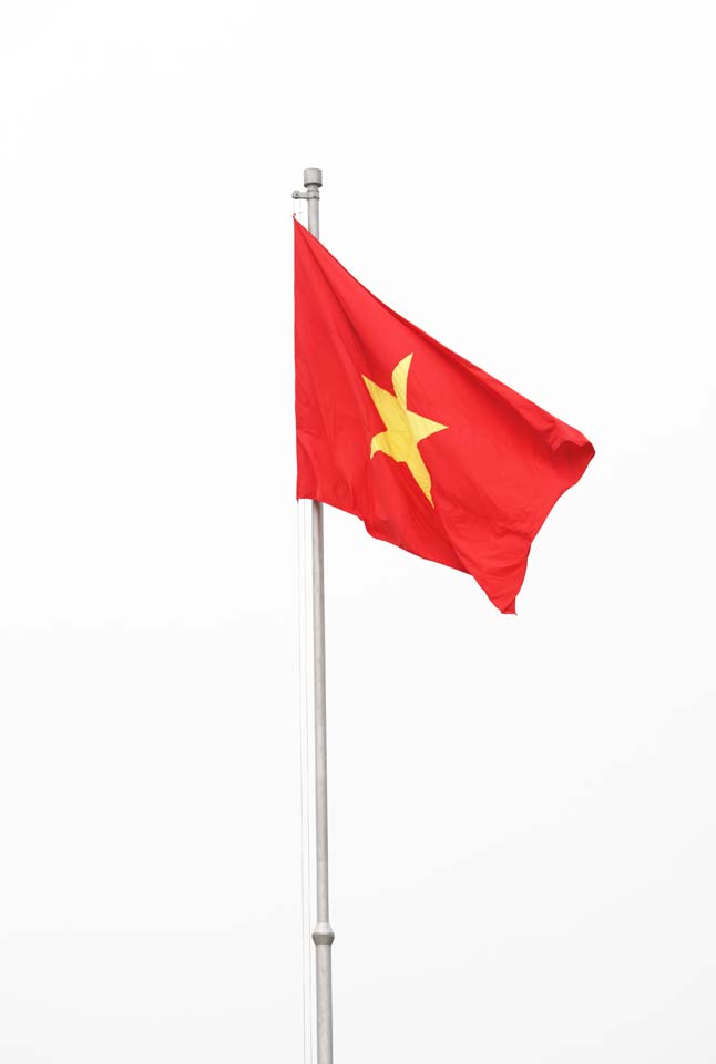 ゆんフリー写真素材集 No ベトナム国旗 ベトナム ハノイ