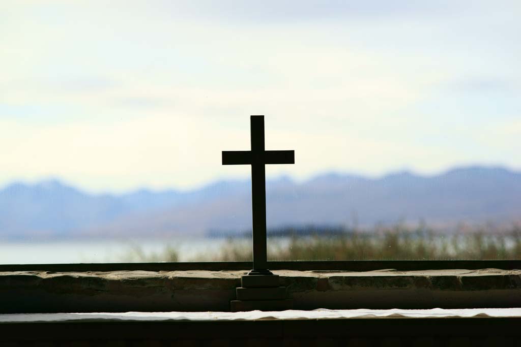 ゆんフリー写真素材集 No テカポの十字架 ニュージーランド テカポ