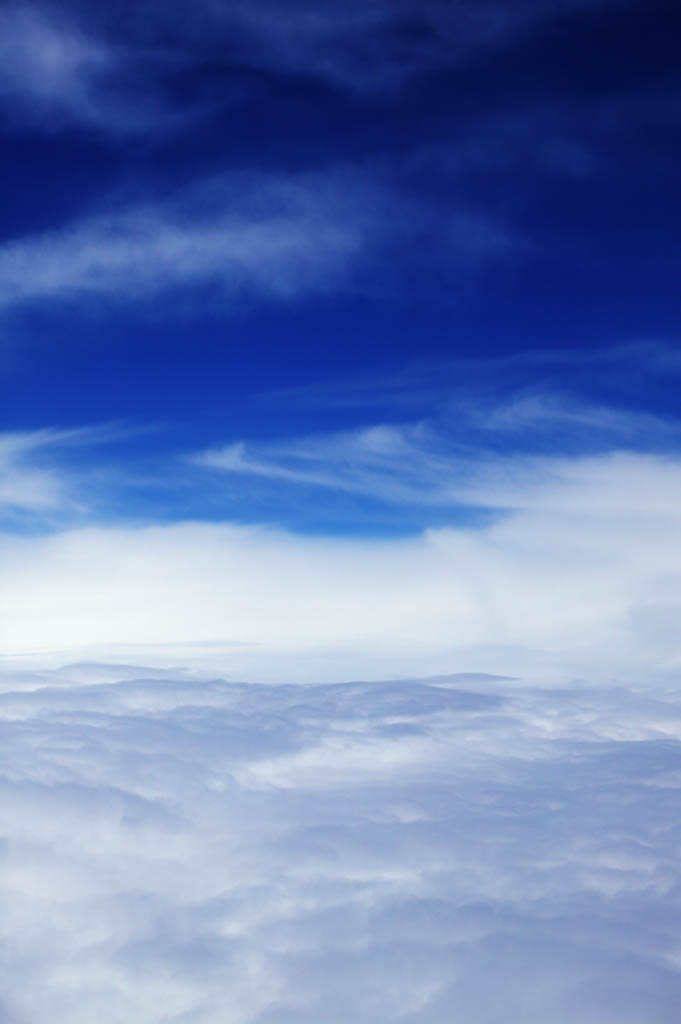 foto,tela,gratis,paisaje,fotografa,idea,Es un cielo azul en un mar de nubes, Nubes de seof, La estratosfera, Cielo azul, Nube