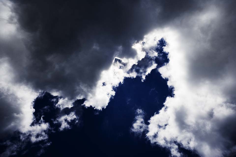 fotografia, materiale, libero il panorama, dipinga, fotografia di scorta,Un disegno di nube di un paese meridionale, nube, cielo blu, Luce, Il sole