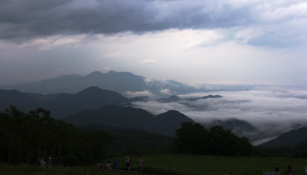 ゆんフリー写真素材集 No 3799 雲海を見下ろして 日本 栃木