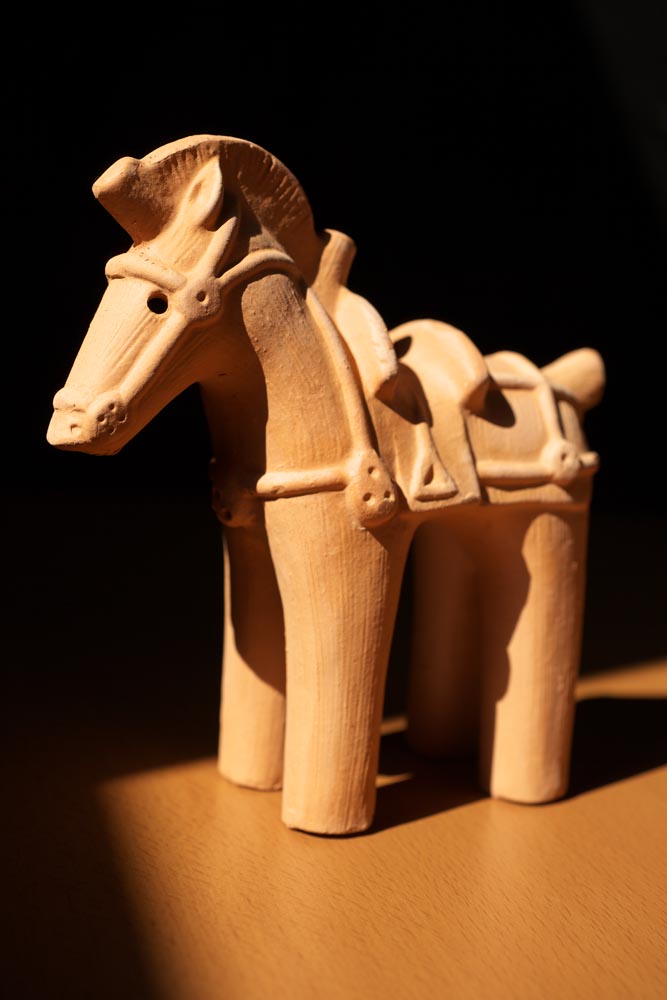 ゆんフリー写真素材集 No 3960 埴輪の馬 日本 奈良