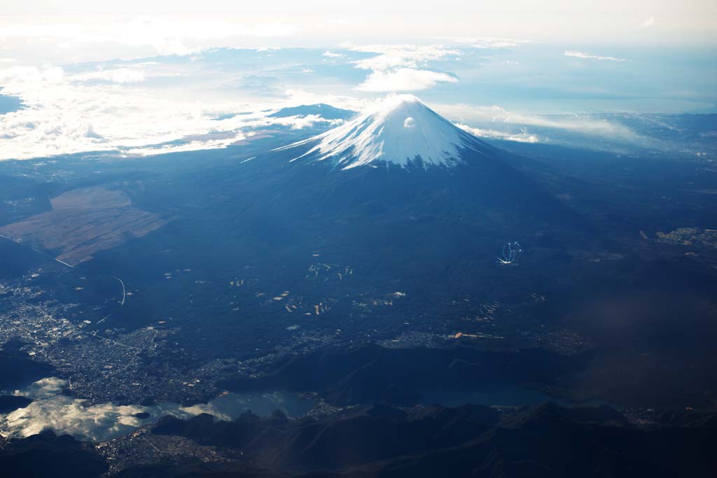 ゆんフリー写真素材集 No 4158 富士山 日本 山梨