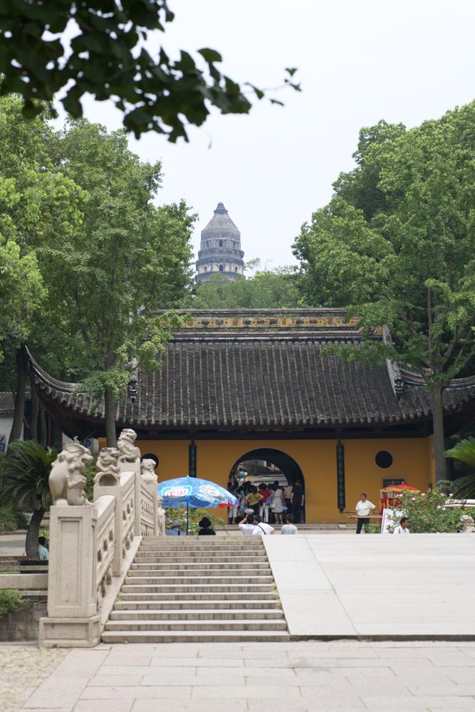 photo,material,free,landscape,picture,stock photo,Creative Commons,The entrance of HuQiu, bridge, The gate, tower, 