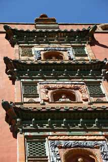 fotografia, material, livra, ajardine, imagine, proveja fotografia,Putuo Zongcheng templo, Tibete, Chaitya, Faith, Imagem budista