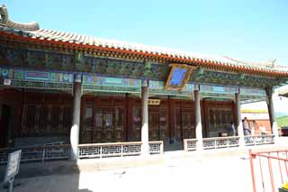 photo,material,free,landscape,picture,stock photo,Creative Commons,PutuoZongchengTemple luogashengjingdian, Tibet, Chaitya, Faith, Rich coloring