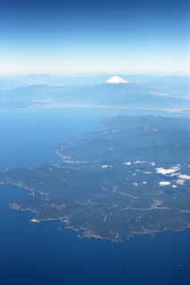 fotografia, materiale, libero il panorama, dipinga, fotografia di scorta,Mt. Fuji, Golfo di Suruga, Mt. Fuji, Capo Iro-zaki, Penisola di Izu
