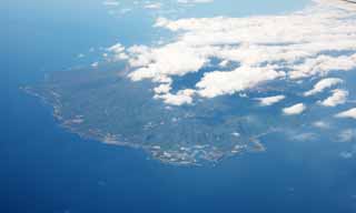 fotografia, material, livra, ajardine, imagine, proveja fotografia,Ooshima, Izu, Uma ilha, Mt. Mihara, Ilhas de Izu, vulco