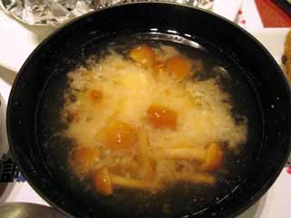 , , , , ,  .,Pholiota nameko stew, , Miso soup, Soup, mushroom