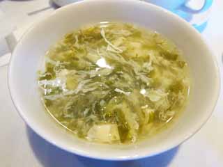 , , , , ,  ., soup,  , Tofu, , Greens