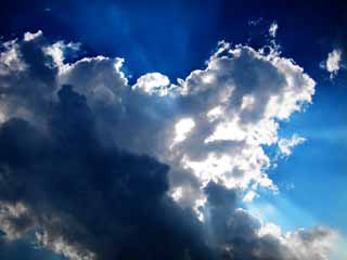 fotografia, materiale, libero il panorama, dipinga, fotografia di scorta,Una nube dell'estate per splendere, nube, cielo blu, Tempo, 