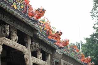 foto,tela,gratis,paisaje,fotografa,idea,Chen templo de clan, Edificio de artes mecnicas confidencial chino, Escultura de ladrillo, Noble del sur, Decoracin