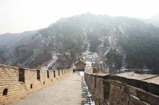 foto,tela,gratis,paisaje,fotografa,idea,Mu Tian Yu gran pared, Pared de castillo, Puesto de vigilancia en un castillo, El Hsiung - Nu, 