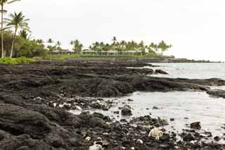 fotografia, materiale, libero il panorama, dipinga, fotografia di scorta,Mauna Lani, Lavico, palmo, onda, macchia di potere