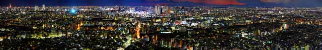 photo,material,free,landscape,picture,stock photo,Creative Commons,Tokyo panorama, building, Ikebukuro, Neon, 