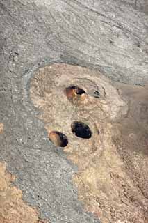 photo,material,free,landscape,picture,stock photo,Creative Commons,Hawaii Island aerial photography, Lava, The crater, crack in the ground, Desert