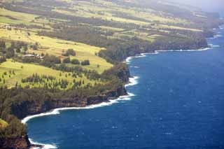 Foto, materieel, vrij, landschap, schilderstuk, bevoorraden foto,Hawaii Island coast, , , , 