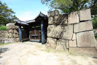 fotografia, material, livra, ajardine, imagine, proveja fotografia,Castelo de Osaka, , , , 