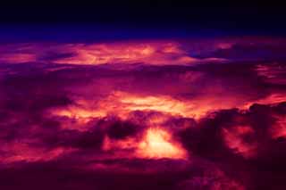 fotografia, materiale, libero il panorama, dipinga, fotografia di scorta,Nubi che brucia, nube, cielo, , 