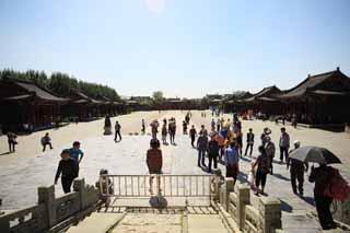 Foto, materieel, vrij, landschap, schilderstuk, bevoorraden foto,Shenyang Imperial Palace Juotei, , , , 