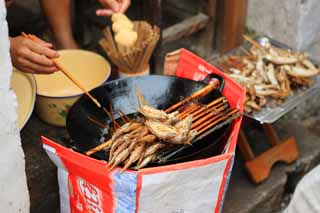 photo,material,free,landscape,picture,stock photo,Creative Commons,Fried fish of Zhouzhuang open pit, , , , 
