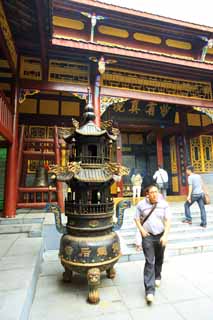 foto,tela,gratis,paisaje,fotografa,idea,Huanglong Huanglong antiguo templo, , , , 