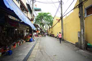 Foto, materiell, befreit, Landschaft, Bild, hat Foto auf Lager,Hanoi's Old Quarter, , , , 