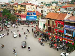 Foto, materieel, vrij, landschap, schilderstuk, bevoorraden foto,Hanoi skyline, , , , 