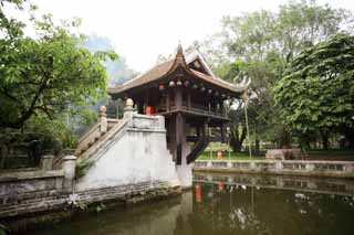 fotografia, materiale, libero il panorama, dipinga, fotografia di scorta,Pagoda su un Pilastro, , , , 