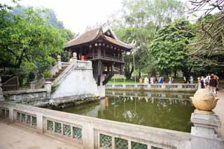 Foto, materieel, vrij, landschap, schilderstuk, bevoorraden foto,One Pillar Pagoda, , , , 