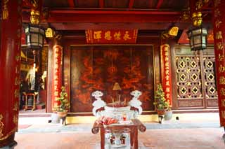 Foto, materieel, vrij, landschap, schilderstuk, bevoorraden foto,Hanoi Hakuba shrine, , , , 