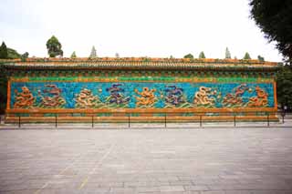 fotografia, materiale, libero il panorama, dipinga, fotografia di scorta,Il Parco Beihai parete di Kowloon, , , , 