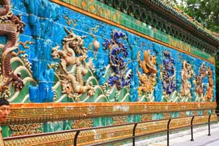 photo,material,free,landscape,picture,stock photo,Creative Commons,Beihai Park Kowloon wall, , , , 
